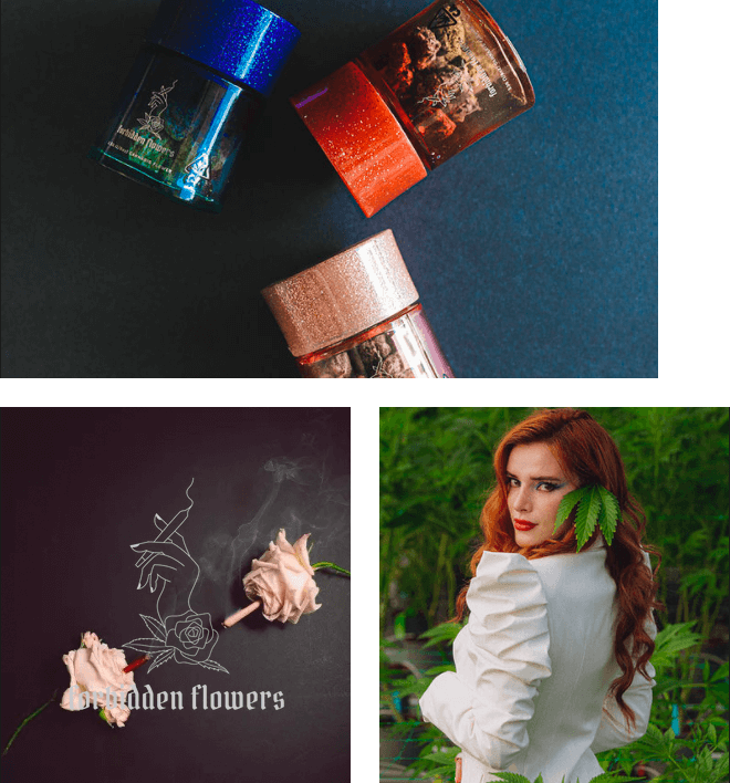 Forbidden Flowers brand images